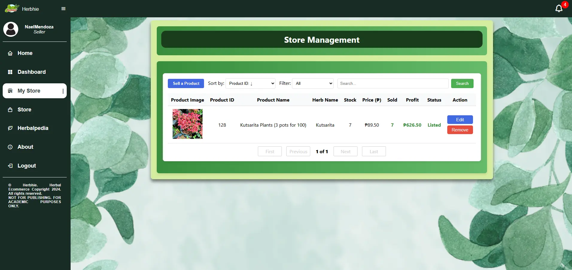Store Management